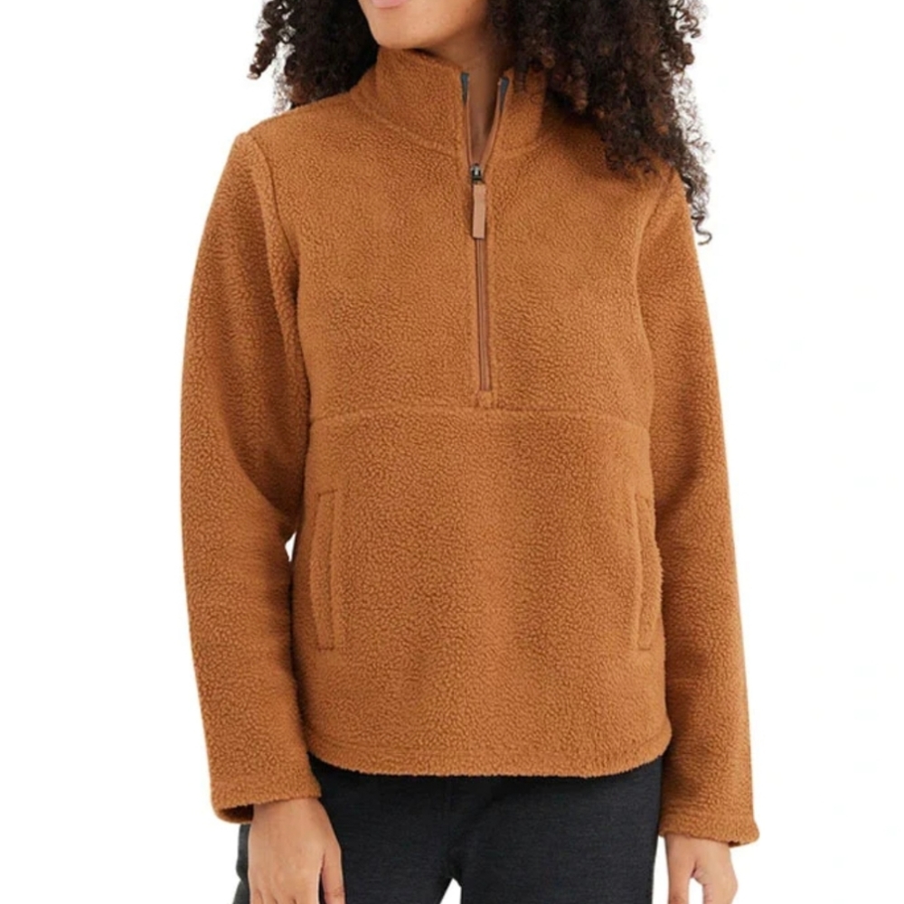 Free Fly Sherpa Fleece Half Zip Womens